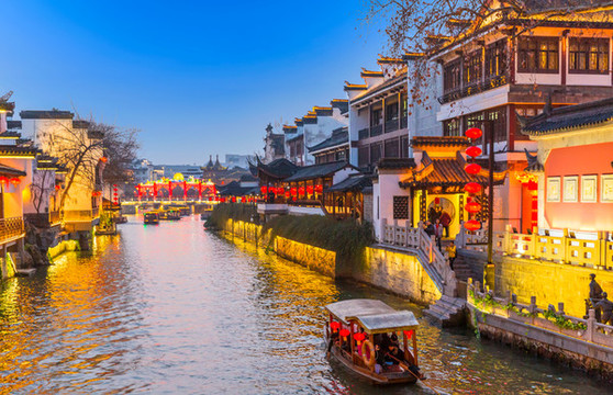 秦淮河夜景