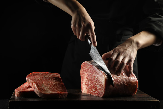 現(xiàn)切牛排肉