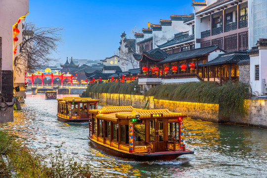 南京夫子廟夜景