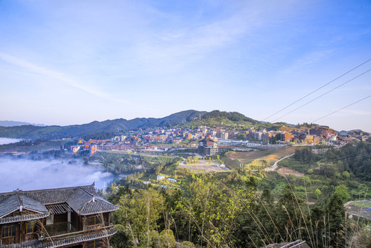 貴州西江風(fēng)景