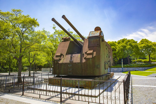 吳淞炮臺(tái)濕地森林公園古炮臺(tái)