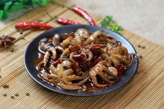 麻辣章魚爪