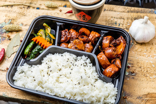 大腸拌飯