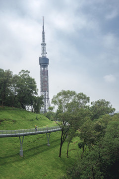 廣州市白云山連通工程空中云道