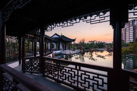 園林美景