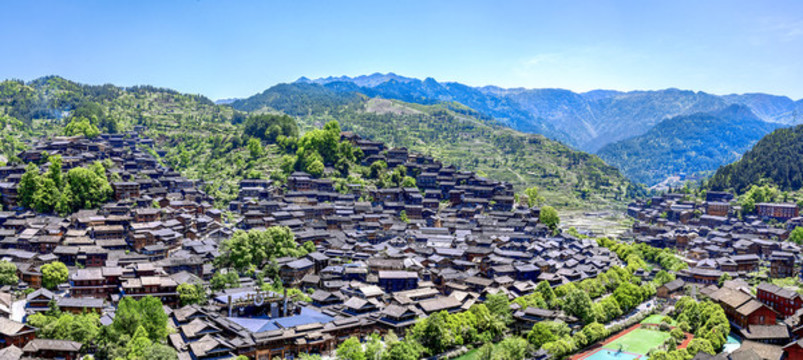 西江千戶苗寨全景