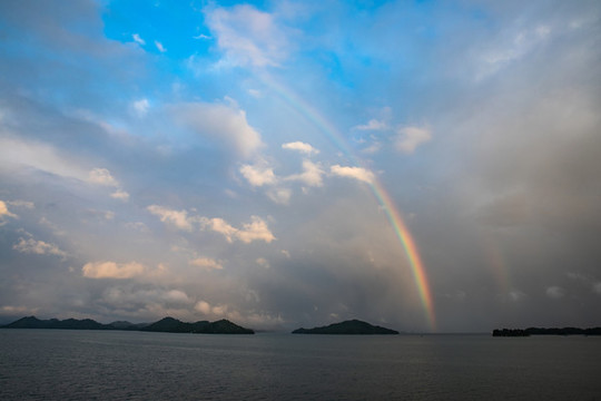 千島湖彩虹