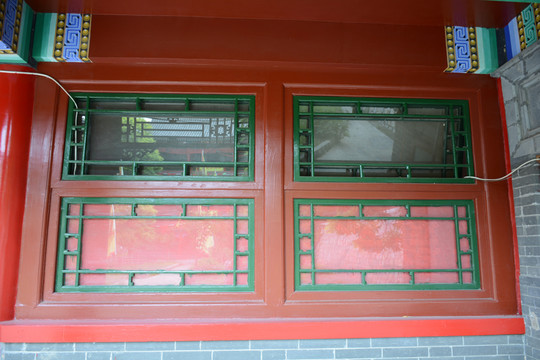 仿古門窗