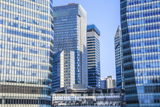 上海陸家嘴金融區(qū)商務(wù)建筑群
