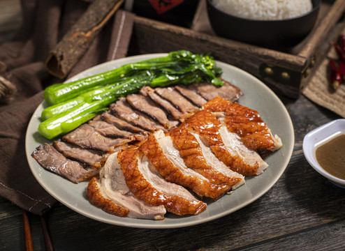 牛肉拼燒鵝