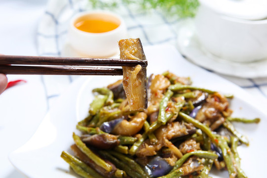 豆角茄子
