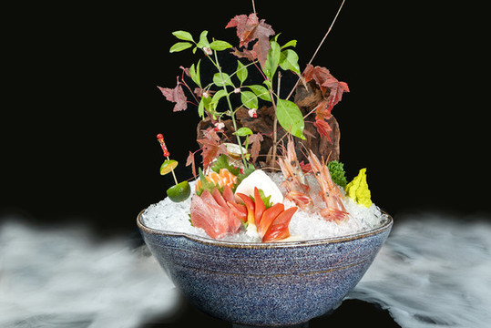 日韓料理海鮮刺身拼盤(pán)