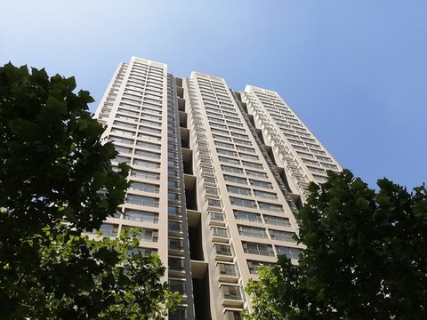 高樓大廈高層城市景觀
