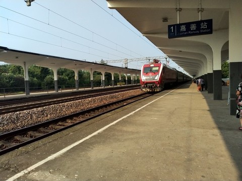 火車站站臺(tái)
