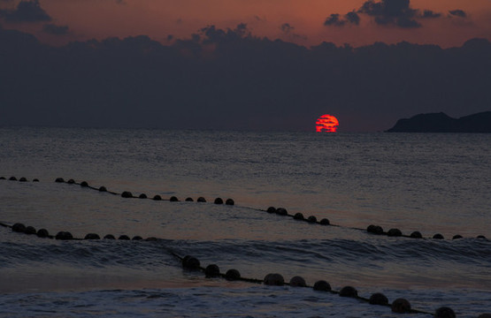 海邊日出