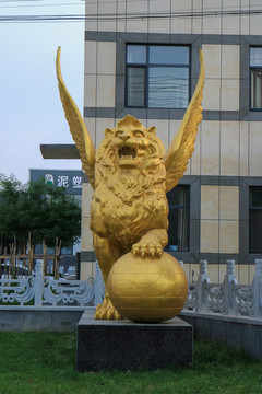 獅子雕塑