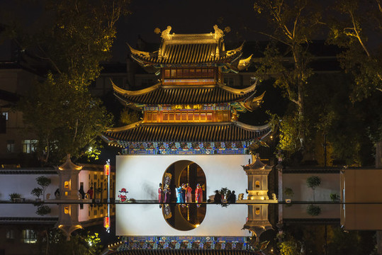 南京夫子廟秦淮河