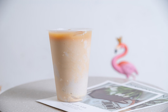 水晶啵啵鮮奶茶