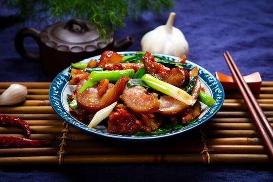 炒豬頭肉