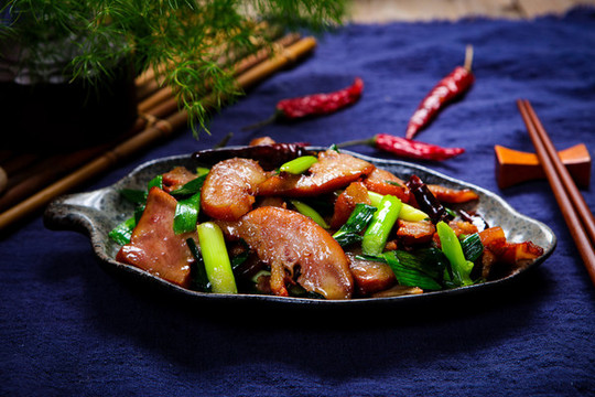 小炒豬頭肉