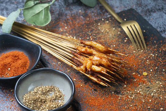 炸雞肉小串