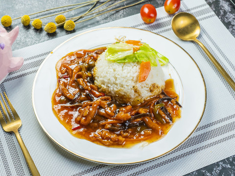 蓋澆飯