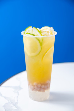 檸檬芋圓茶