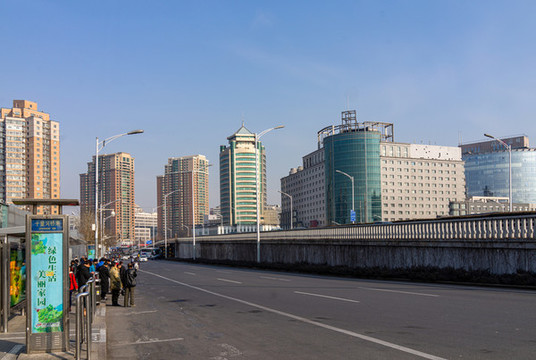 北京街景北京十里河橋