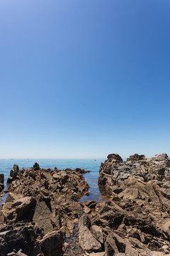 海邊礁石