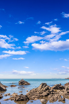 海邊礁石