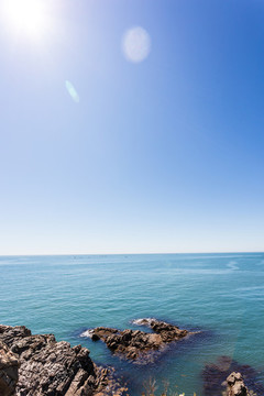 海邊礁石