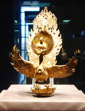 文物大鵬金翅鳥(niǎo)真品特寫(xiě)