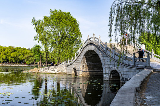 中國長春南湖公園景觀