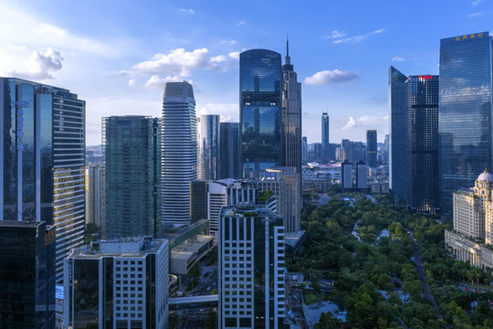 廣州珠江城風(fēng)光