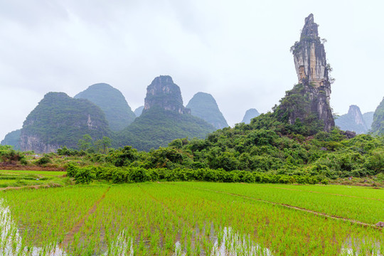 奇特的山峰