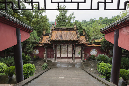 瀘州方山云峯寺景觀