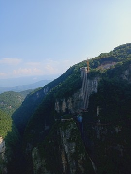 湖南旅游景點天下第一梯