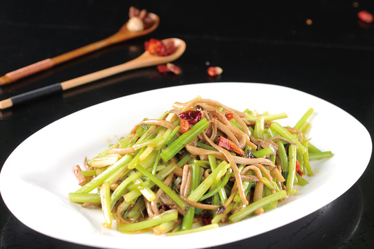 土芹茶樹菇