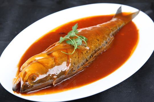 番茄燜鱸魚