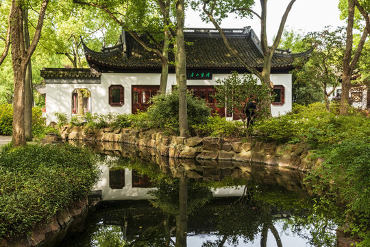 上海古猗園清磬山房建筑