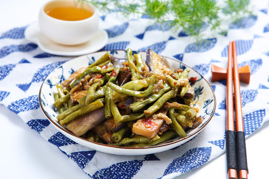 茄子豆角