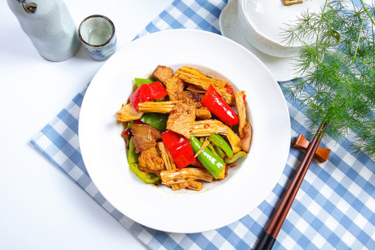 腐竹燒肉