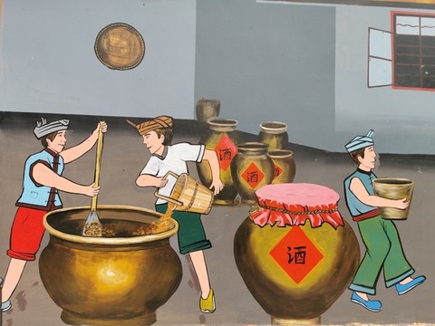 民間烤酒作坊場(chǎng)景