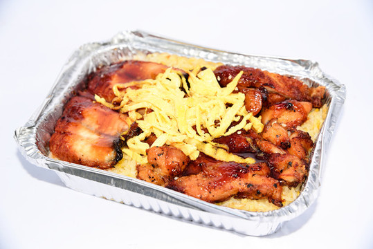 鰻魚雞扒焗飯