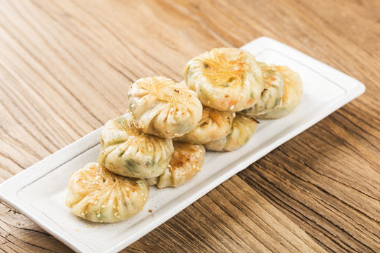 香煎包子
