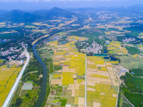 航拍大地