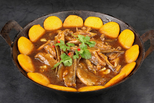 小黃魚貼餅子
