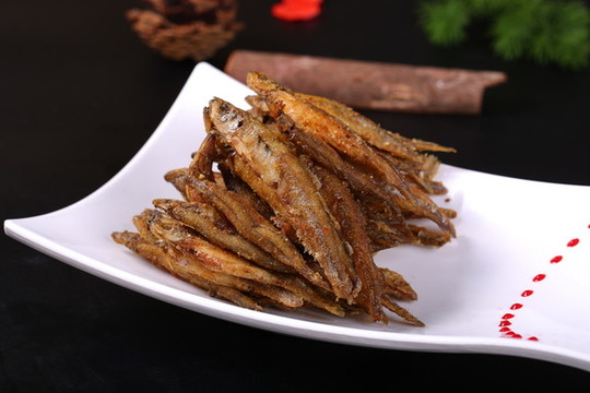 干炸貢魚