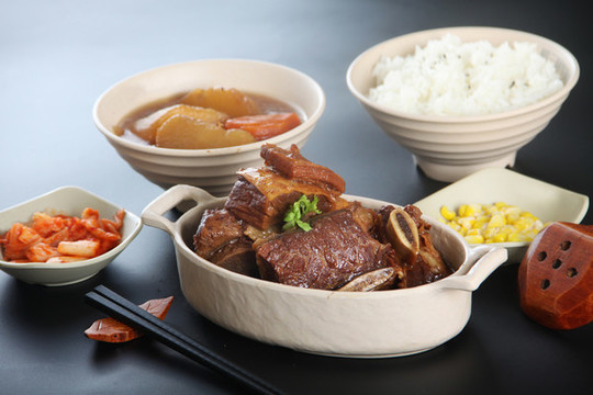 牛排骨套餐