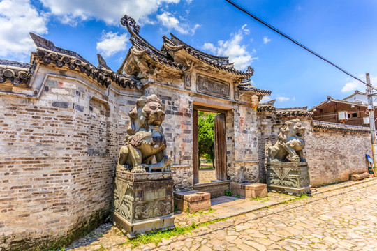 巖頭古村